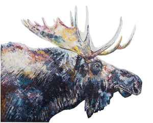 moose, moose print, moose gift idea